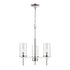 Elk 3 Light CHANDELIER in Chrome Finish Model: CN290323