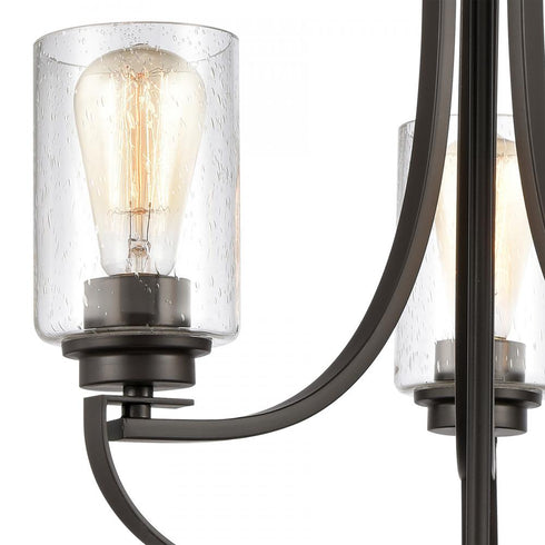 Elk 3 Light CHANDELIER in Oil Rubbed Bronze Finish Model: CN300321