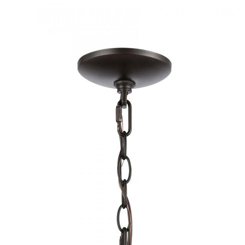 Elk 3 Light CHANDELIER in Oil Rubbed Bronze Finish Model: CN300321