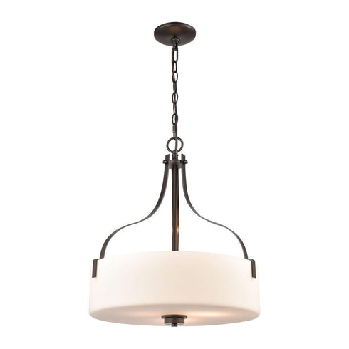 Elk 3 Light PENDANT in Oil Rubbed Bronze Finish Model: CN300841