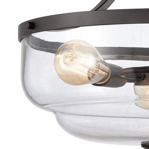 Elk 3 Light PENDANT in Oil Rubbed Bronze Finish Model: CN320341