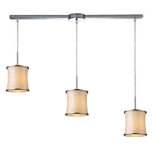 Elk 3 Light PENDANT in Polished Chrome Finish Model: 20024/3L