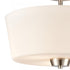 Elk 3 Light SEMI FLUSH MOUNT in Brushed Nickel Finish Model: CN310282