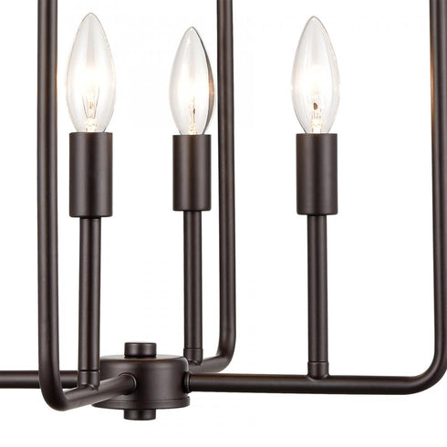 Elk 4 Light PENDANT in Oil Rubbed Bronze Finish Model: CN330441