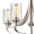 Elk 5 Light CHANDELIER in Brushed Nickel Finish Model: CN300522