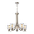 Elk 5 Light CHANDELIER in Brushed Nickel Finish Model: CN320522