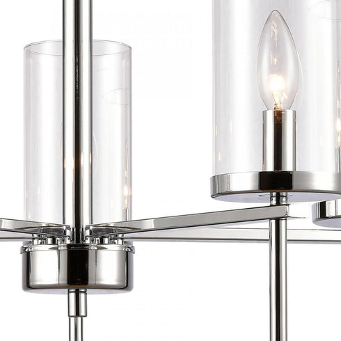 Elk 5 Light CHANDELIER in Chrome Finish Model: CN290523