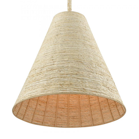 Elk Abaca 17'' Wide 1 Light Pendant Textured Model: 32456/1