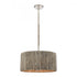 Elk Abaca 18 Inch Wide 4 Light Chandelier in Polished Nickel Model: 32484/4