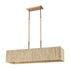 Elk Abaca ISLAND LIGHT in Satin Brass Finish Model: 32414/5