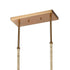 Elk Abaca ISLAND LIGHT in Satin Brass Finish Model: 32414/5