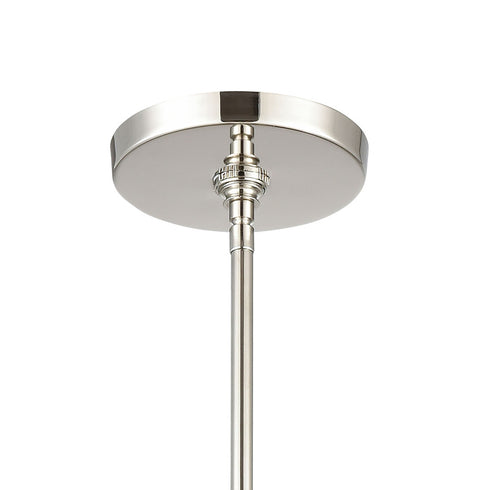 Elk Abaca MINI PENDANT in Polished Nickel Finish Model: 32511/1