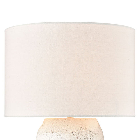 Elk Abbeystead TABLE LAMP in White Finish Model: H019-7255