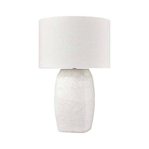 Elk Abbeystead TABLE LAMP in White Finish Model: H019-7255