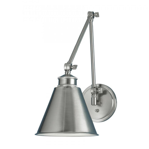 Elk Aidan Moveable Aidan 18.5 Inch High 1 Light Swingarm Sconce in Aged Brass Model: 8475-AG-MS
