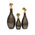 Elk Aimee VASE JAR BOTTLE in Matte Brown Finish Model: H0807-8753/S3