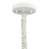 Elk Air Loom 16.5 Inch Wide 1 Light Pendant in White Model: H0018-11117
