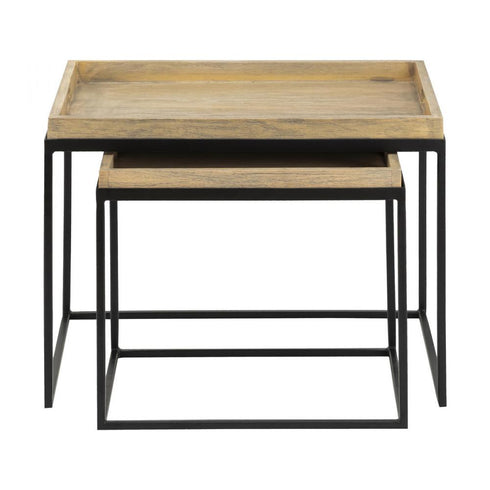 Elk Akin ACCENT TABLE in Brushed Steel Finish Model: S0805-7445/S2