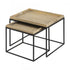 Elk Akin ACCENT TABLE in Brushed Steel Finish Model: S0805-7445/S2
