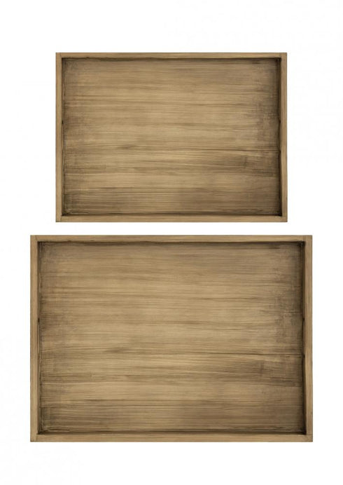Elk Akin Tray Set of 2 in Natural Model: S0805-7447/S2