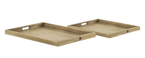 Elk Akin Tray Set of 2 in Natural Model: S0805-7447/S2