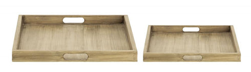 Elk Akin Tray Set of 2 in Natural Model: S0805-7447/S2