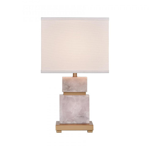 Elk_discontinued Alcott 21.5 Inch High 1 Light Table Lamp in Pink Finish Model: H0019-10385