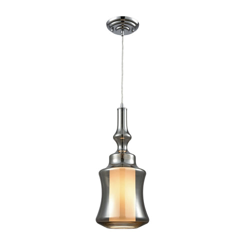 Elk Alora 1 Light MINI PENDANT in Polished Chrome Finish Model: 56503/1