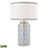 Elk Ambert 27 Inch High 1 Light Table Lamp in Blue Includes LED Bulb Model: 77169-LED