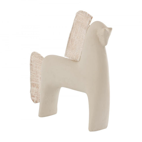 Elk Amigo Horse Object Cream in Beige Finish Model: S0897-11415