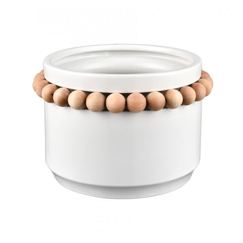 Elk Anders Vase Large in White Finish Model: S0017-10184
