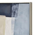 Elk Angle Abstract Framed Wall Art in Blue Finish Model: S0016-10181