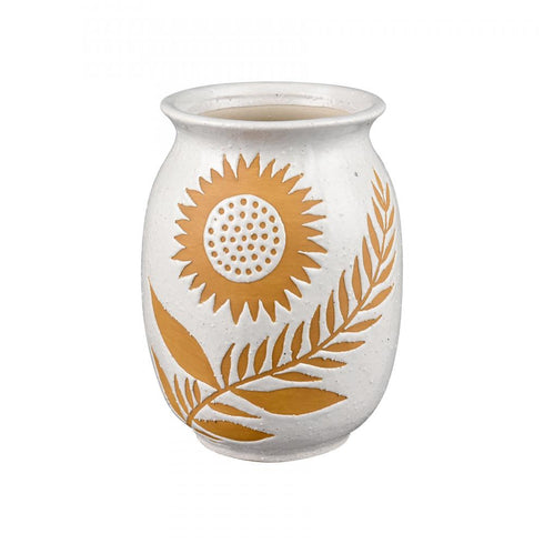 Elk Annie Vase Medium (2 pack) (2 pack) in White Finish Model: S0017-10076