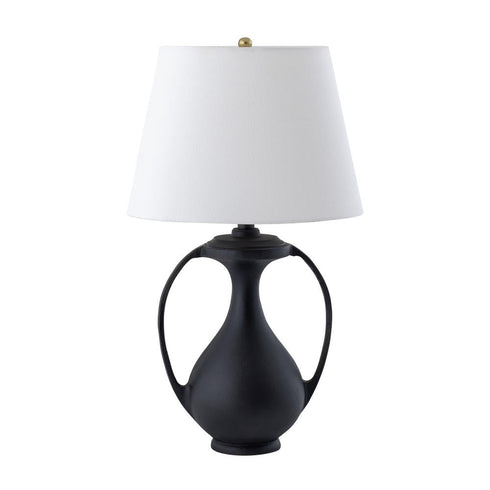 Elk Anpell 25 Inch High 1 Light Table Lamp in Black Includes LED Bulb Model: H0809-11882-LED