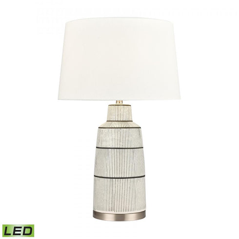 Elk Ansley 30 Inch High 1 Light Table Lamp Gray in Gray Glazed Finish Model: S0019-9505