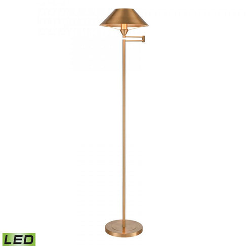 Elk Arcadia 63 Inch High 1 Light Floor Lamp in Aged Brass Model: S0019-9604