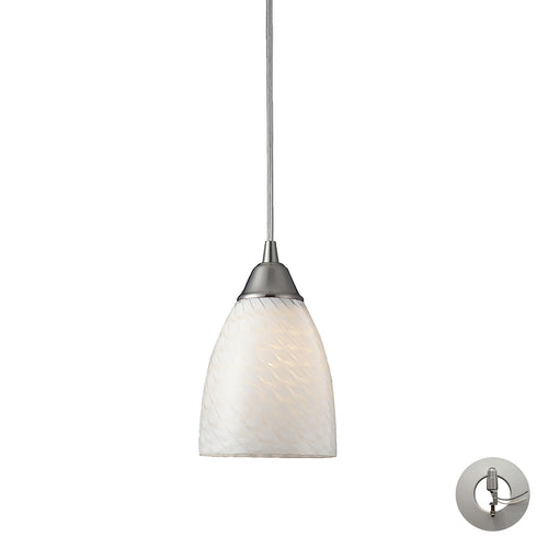 Elk Arco Baleno MINI PENDANT in Satin Nickel Finish Model: 416-1WS-LA