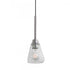 Elk Arctic Bath Series Arctic 5 Inch Wide 1 Light Pendant in Acid Dipped Black Model: 8284-ADB-CL