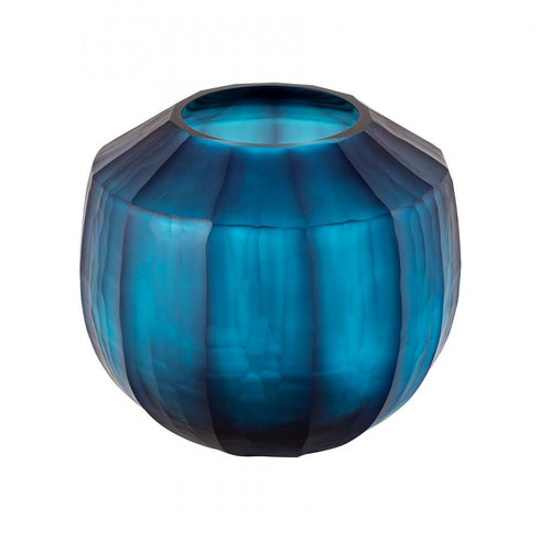 Elk Aria VASE JAR BOTTLE in Blue Finish Model: 8982-008