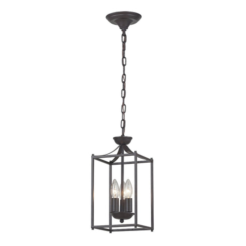 Elk Arthur MINI PENDANT in Bronze Finish Model: 140-002