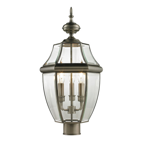 Elk Ashford POST MOUNT in Antique Nickel Finish Model: 8603EP/80