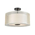 Elk Ashland SEMI FLUSH MOUNT in Matte Black Finish Model: 46267/2