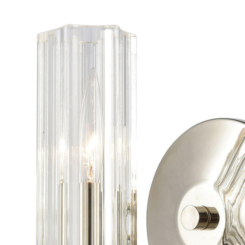 Elk Aspire SCONCE in Black Nickel Polished Nickel Polished Nickel Finish Model: 55070/1