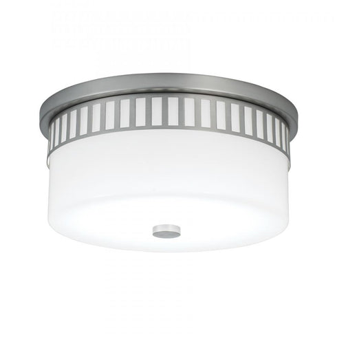 Elk Astor 13.75 Inch Wide 2 Light Flush Mount in Brushed Nickel Model: 9653-BN-SO