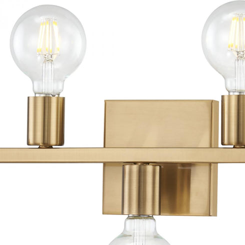 Elk Attune VANITY LIGHT in Burnished Brass Finish Model: 47435/5
