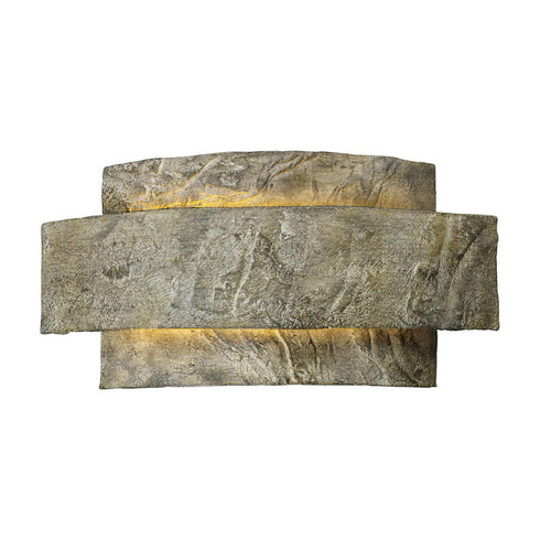 Elk Aubrey SCONCE in Weathered Stone Finish Model: 64000-1