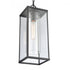 Elk Augusta 19 Inch High 1 Light Outdoor Hanging Light Matte Black Model: 90013/1