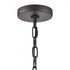 Elk Augusta 19 Inch High 1 Light Outdoor Hanging Light Matte Black Model: 90013/1