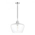 Elk Aurora 16 Inch Wide 1 Light Pendant in Chrome Model: 3742-CH-CL