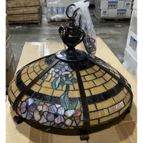 Elk Autumn Breeze FLORAL CAGE PENDANT in Brown Finish Model: 791-MB